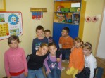 Uczniowie Szkoy Podstawowej w Polance Hallera