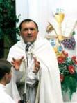 Skawina 11 czerwca 1998 roku - procesja Bożego Ciała pod przewodnictwem ks. bpa Kazimierza Nycza.