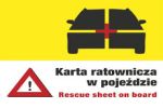 Karta ratownicza mo�e uratowa� Ci �ycie!