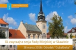 XL zwyczajna sesja Rady Miejskiej w Skawinie - 28.03.2018 r.