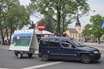 Samoch�d kampanii „NO PROMIL NO PROBLEM” w Skawinie 