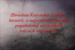 Otwarta lekcja historii w ZST-E: „Zbrodnia Katy�ska”